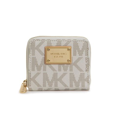 michael kors small wallet amazon|michael kors white wallet small.